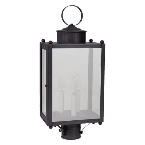 Marlene Three Light Post Mount in Dark Brass (196|NL8053DBLT3FST)