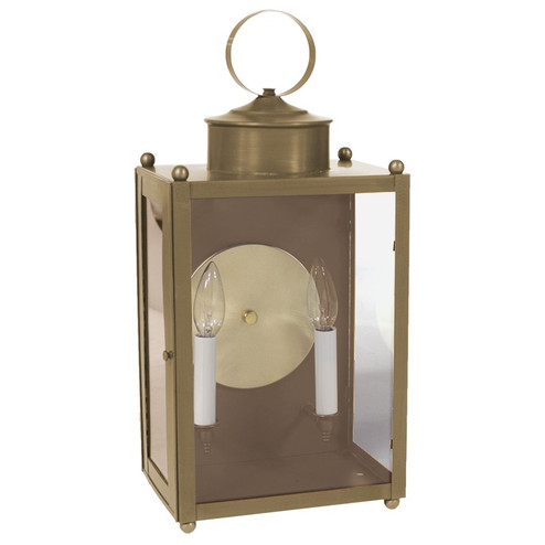 Marlene Two Light Wall Sconce in Antique Brass (196|NL8051ABLT2CLRBR60)