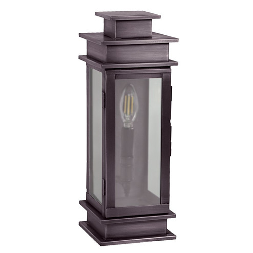Empire Family One Light Wall Sconce in Dark Brass (196|8911DBLT1FST)