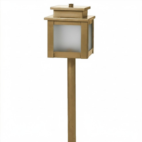 Hawthorne One Light Path in Antique Brass (196|8909ABG4FST)