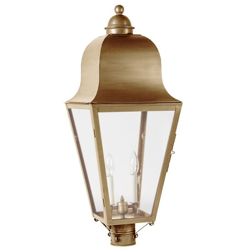 Imperial Family Two Light Post Mount in Antique Brass (196|6423ABLT2FST)