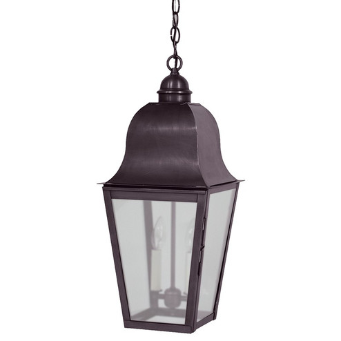 Imperial Family Two Light Hanging Lantern in Dark Brass (196|6412DBLT2FST)