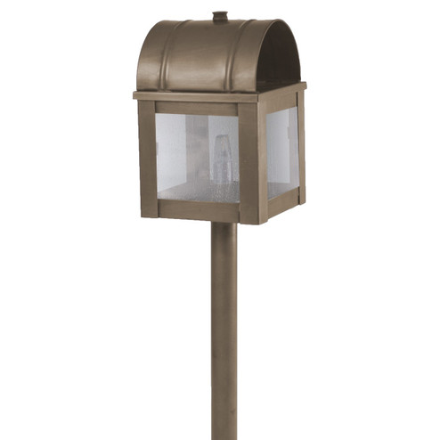 Hawthorne One Light Path in Dark Antique Brass (196|6009DABG4SMG)
