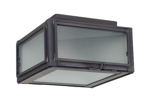 Lexington One Light Flush Mount in Dark Brass (196|17234DBMEDFST)