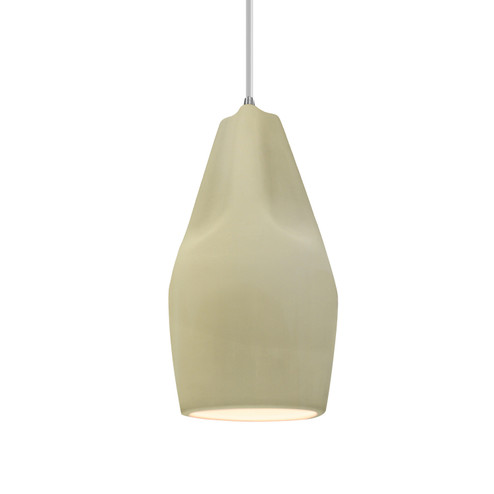 Radiance Collection One Light Pendant in Brushed Nickel (102|CER6597VANNCKLWTCD)