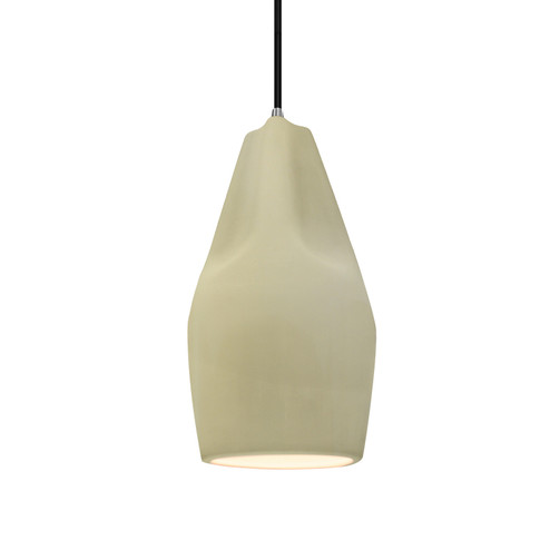 Radiance Collection One Light Pendant in Brushed Nickel (102|CER6597VANNCKLBKCD)
