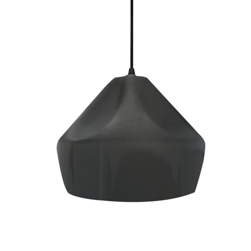 Radiance Collection One Light Pendant in Matte Black (102|CER6590GRYMBLKBKCD)