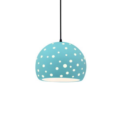 Radiance Collection One Light Pendant in Matte Black (102|CER6580RFPLMBLKBKCD)