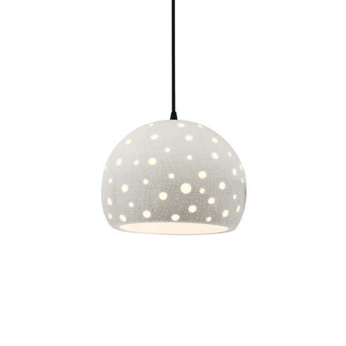 Radiance Collection One Light Pendant in Matte Black (102|CER6580CRKMBLKBKCD)