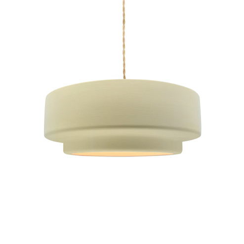 Radiance Collection One Light Pendant in Brushed Nickel (102|CER6540VANNCKLBEIGTWST)
