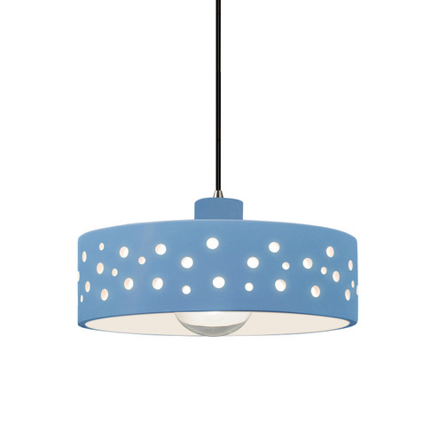 Radiance Collection One Light Pendant in Brushed Nickel (102|CER6467SKBLNCKLBKCD)