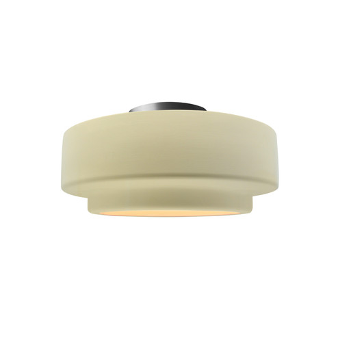 Radiance Collection One Light Semi-Flush Mount in Brushed Nickel (102|CER6360VANNCKL)