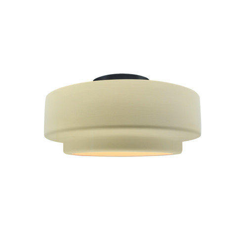 Radiance Collection One Light Semi-Flush Mount in Matte Black (102|CER6360VANMBLK)