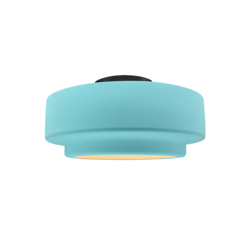 Radiance Collection One Light Semi-Flush Mount in Matte Black (102|CER6360RFPLMBLK)