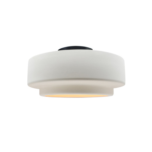 Radiance Collection One Light Semi-Flush Mount in Matte Black (102|CER6360BISMBLK)