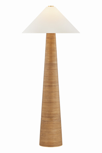 Haviland One Light Floor Lamp in Aged Brass (70|L2264AGB)