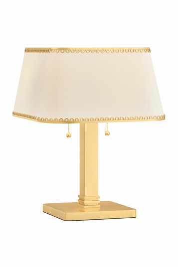 Claude Two Light Table Lamp in Aged Brass (70|AHL8419AGB)