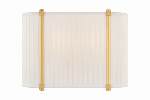 Cornell Two Light Wall Sconce in Aged Brass (70|AH6308AGB)