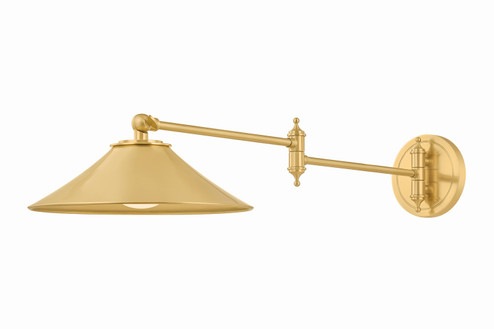 Lithgow LED Wall Sconce in Aged Brass (70|5621AGB)
