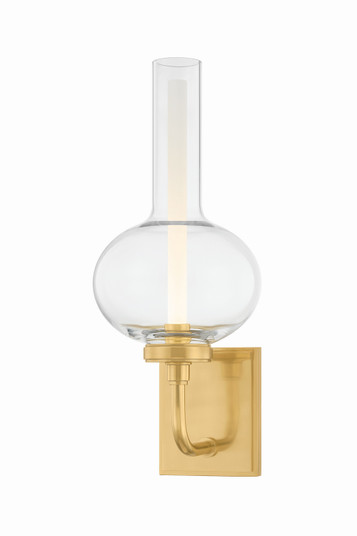 Rossman LED Wall Sconce in Aged Brass (70|4831AGB)