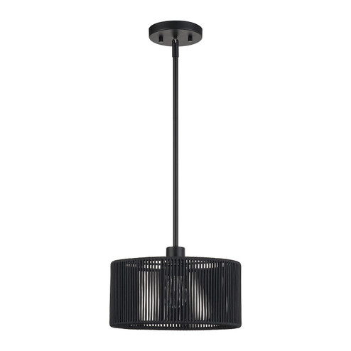 Acordia One Light Pendant in Black (107|6024304)