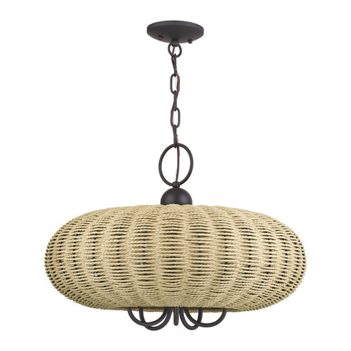 Summervine Five Light Chandelier in Bronze (107|6020507)