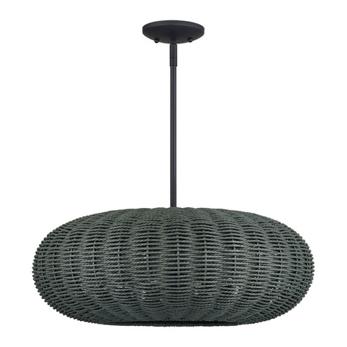 Deluna Five Light Chandelier in Black (107|6015504)