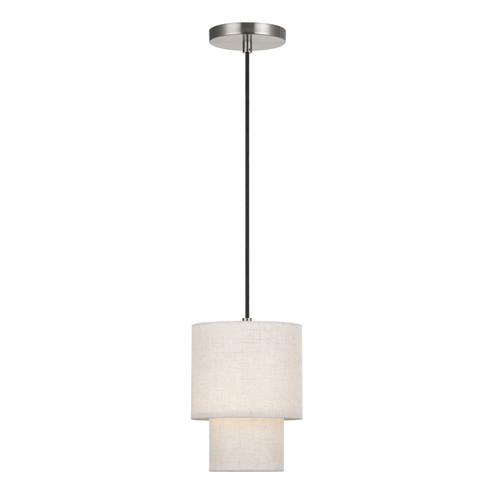 Monroe One Light Mini Pendant in Brushed Nickel (107|5108991)