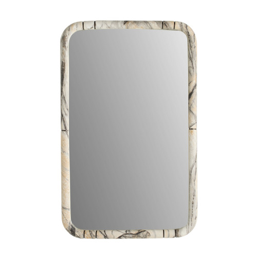 Trevino Mirror in Gray Flower (314|WMC07)