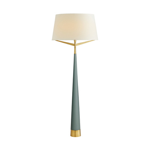 Elden One Light Floor Lamp in Cadet Blue (314|PFC24401)