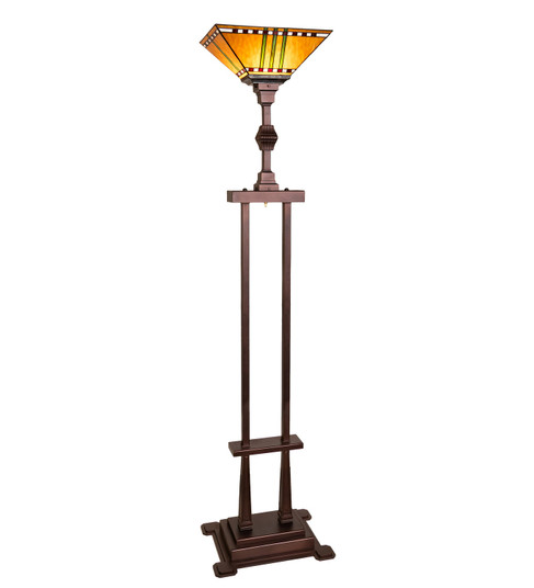 Prairie Corn One Light Torchiere in Mahogany Bronze (57|290267)