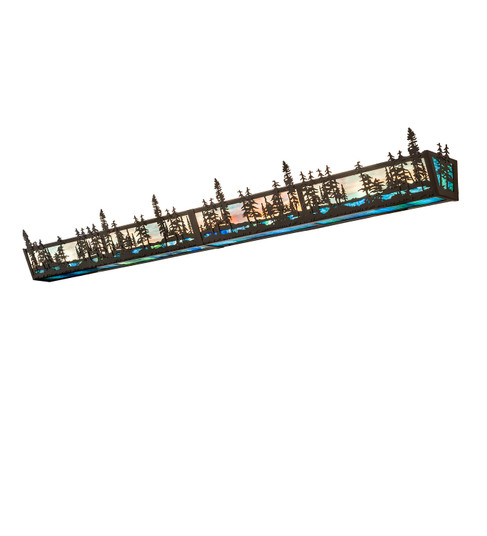 Tall Pines Ten Light Vanity in Timeless Bronze (57|286600)