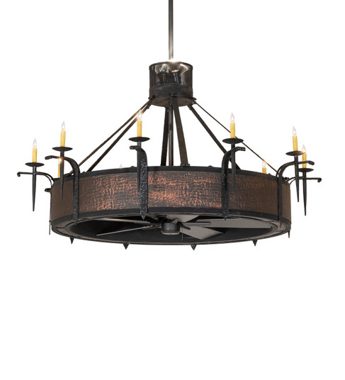 Costello 13 Light Chandel-Air in Costello Black & Blackened Copper (57|282948)