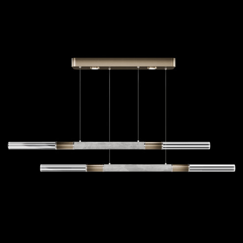 Antonia LED Linear Pendant in Ombre Bronze (48|100150622)