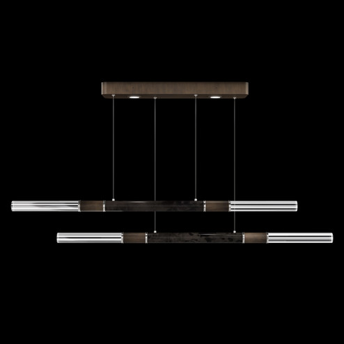 Antonia LED Linear Pendant in Bronze/Nickel/Charcoal (48|100150221)