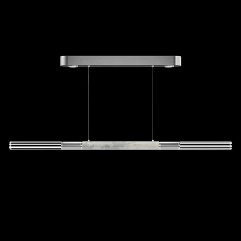 Antonia LED Linear Pendant in Silver Leaf (48|100149422)