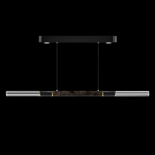 Antonia LED Linear Pendant in Black (48|100149111)