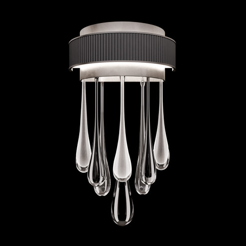 Rain LED Wall Sconce in Ombre Silver/Silver Glass (48|1001427)