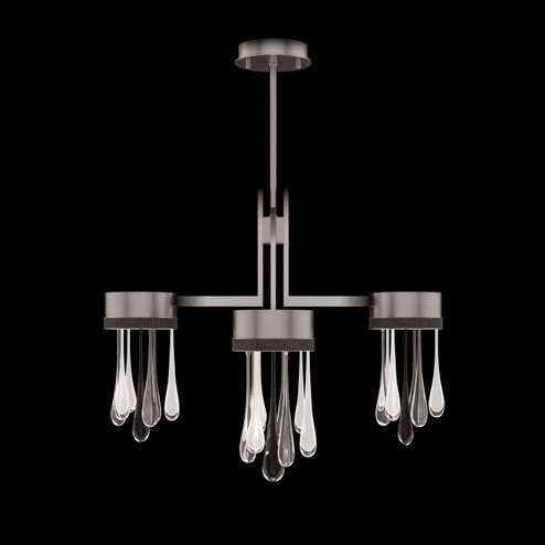 Rain LED Pendant in Ombre Silver/Silver Glass (48|1001417)