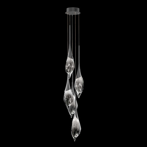 Mayu LED Pendant in Midnight Steel (48|1001307)