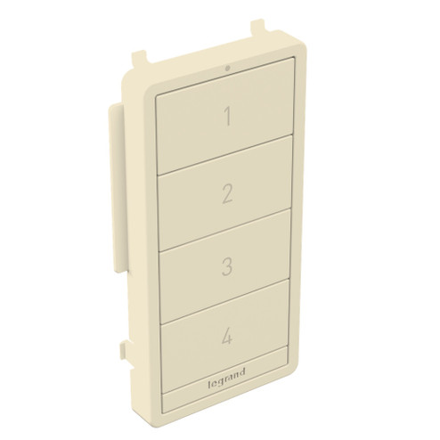 radiant Smart Scene Controller with Netatmo, Color Change Kit in Light Almond (246|WNRCB40CKITLA)