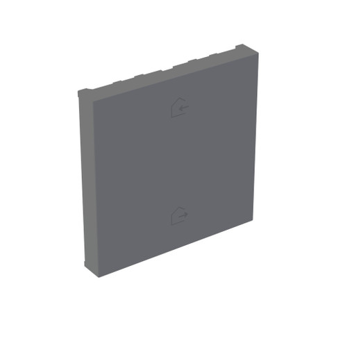 adorne Smart Home/Away Switch with Netatmo Color Change Kit in Magnesium (246|WNAL33CKITM1)