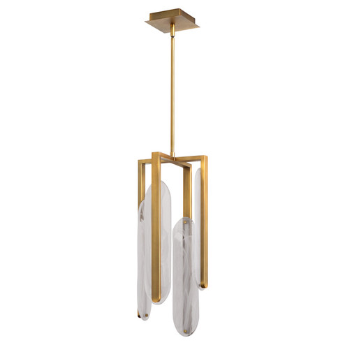 Avian LED Pendant in Brushed Brass (19|3814556)