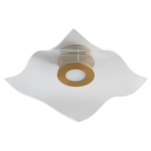 Medusa LED Ceiling Mount in Aged Brass (19|380740)