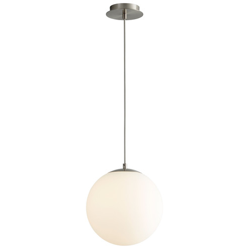 Luna LED Pendant in Satin Nickel (19|367324)