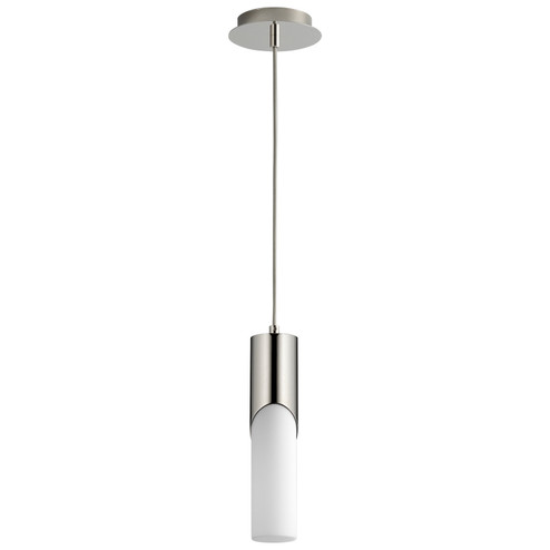Ellipse LED Pendant in Polished Nickel (19|3668120)