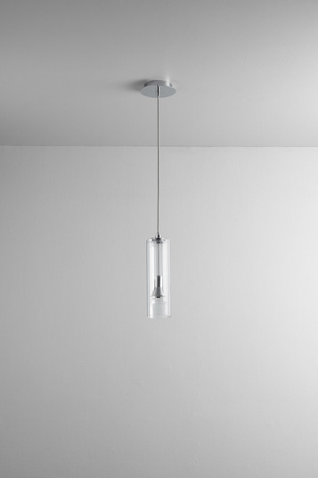 Gratis LED Pendant in Polished Chrome|Clear Clear (19|360914)