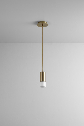 Magneta LED Pendant in Aged Brass (19|3607140)