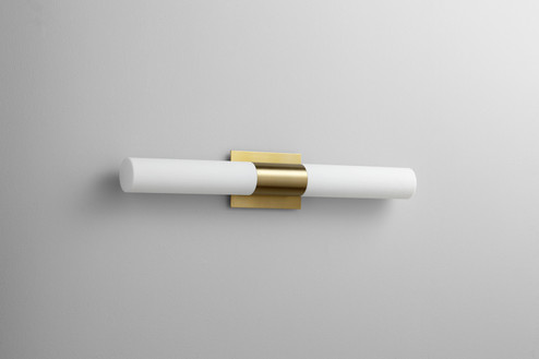 Magneta LED Vanity in Aged Brass (19|359040)