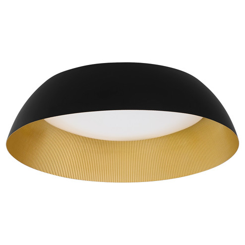 Lucci LED Ceiling Mount in Black|Industrial Brass (19|32161550)